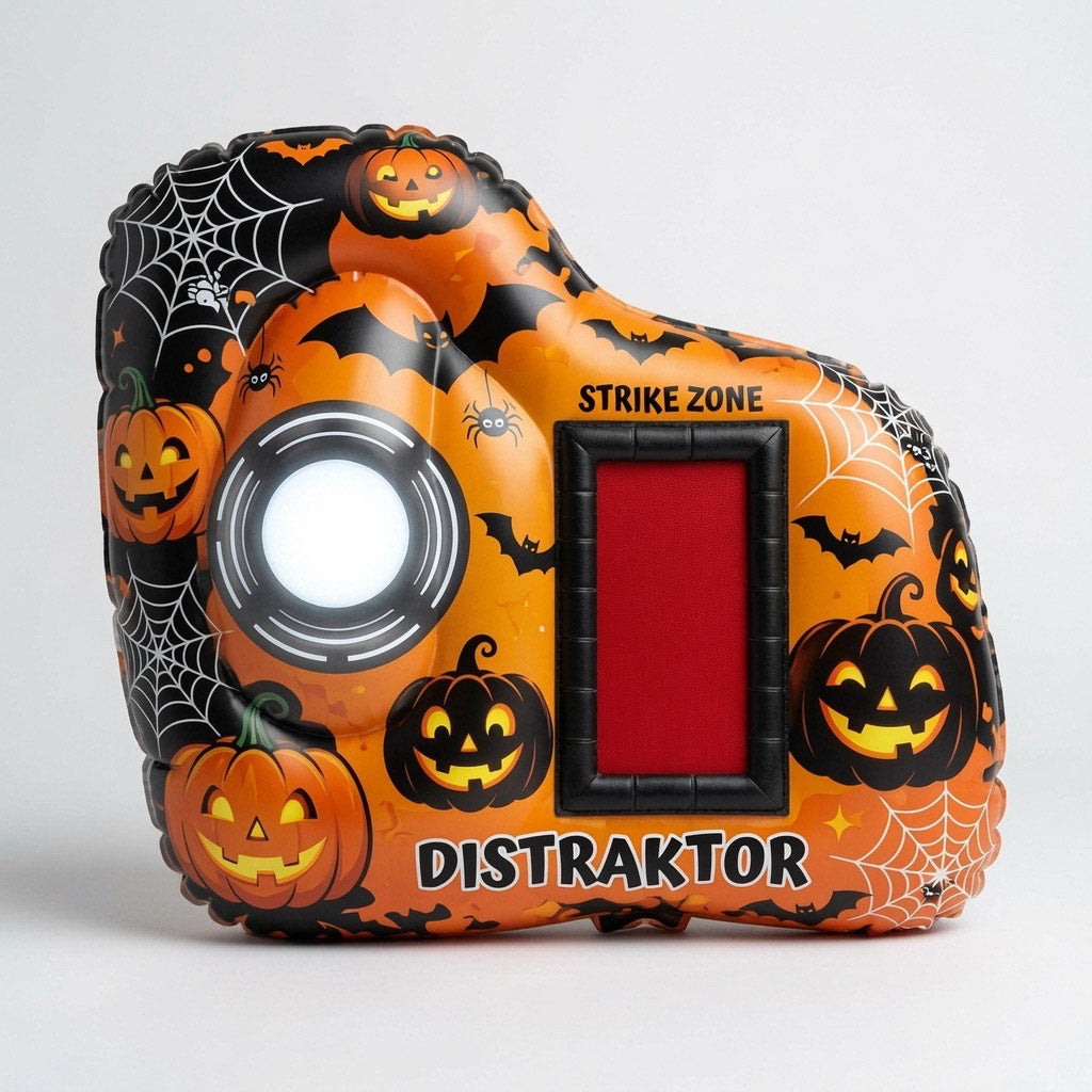 Jack-O'-Lantern Distraktor compact inflatable targeting game